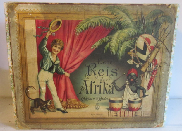 antique toy cyclorama 1900