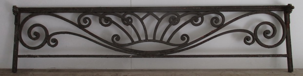 antique cast iron window ornament