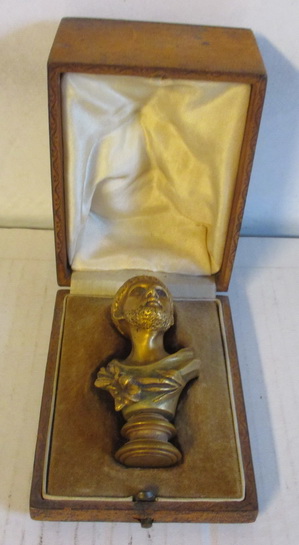 antique wax seal L. Madrrassi