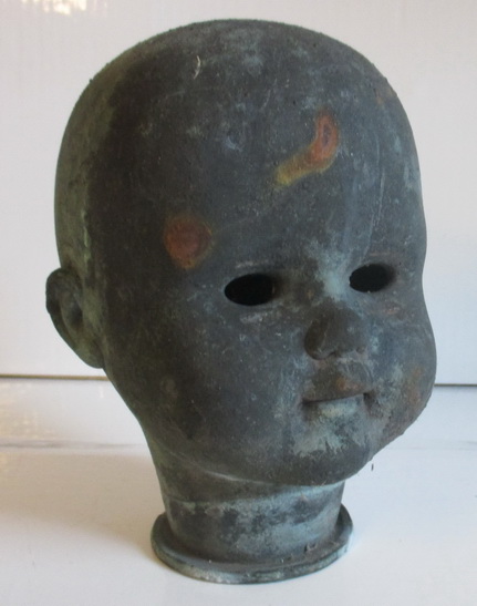 antique mold head Unica Belgium doll