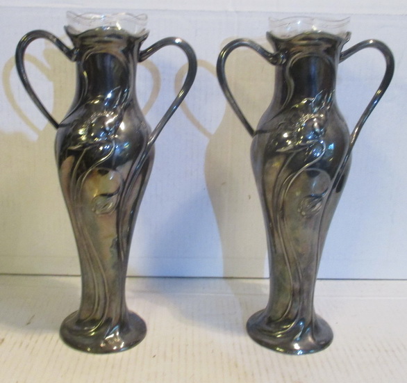 art nouveau WMF flower vases